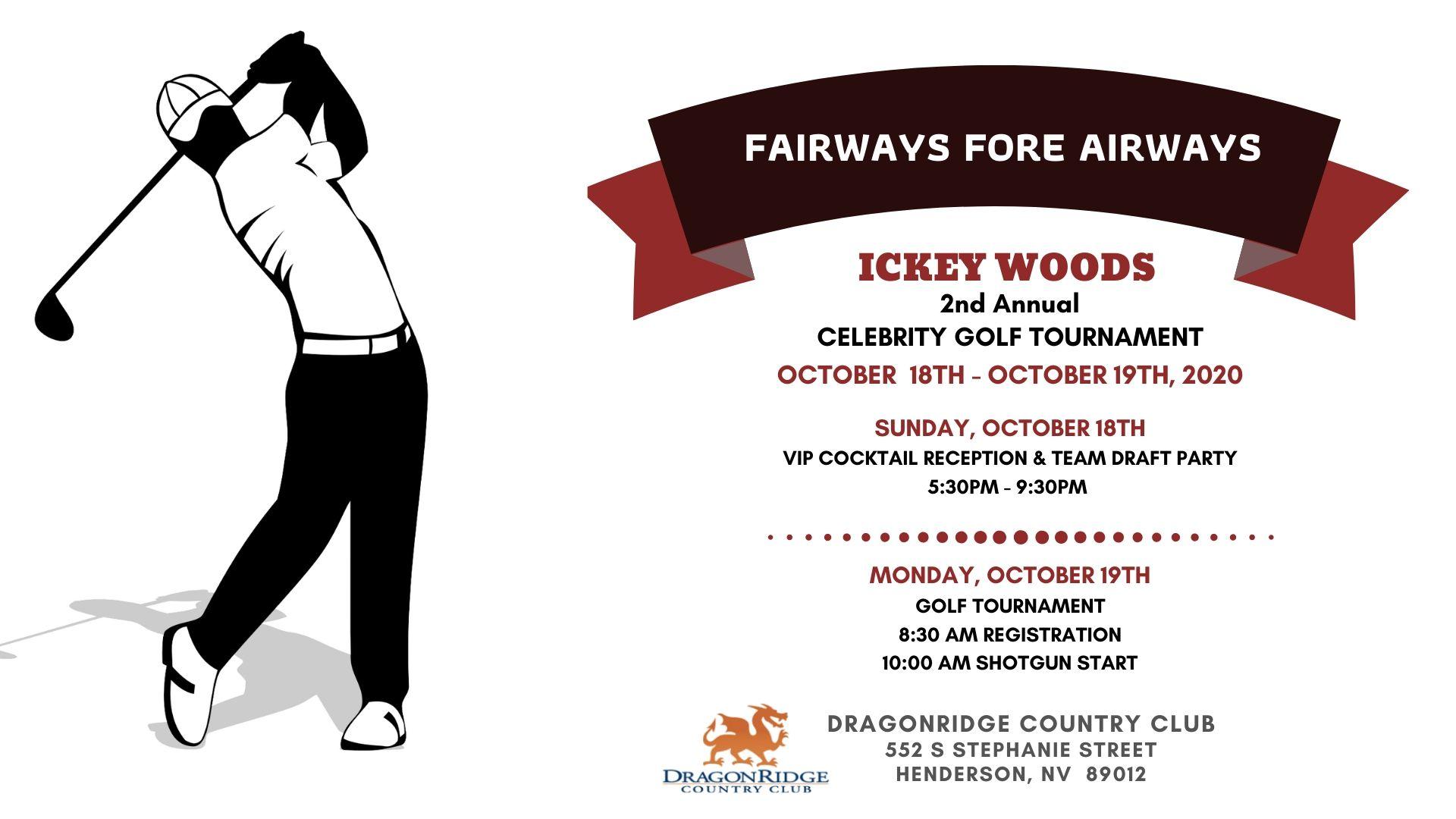 2nd Annual Ickey Woods Celebrity Golf Tournament