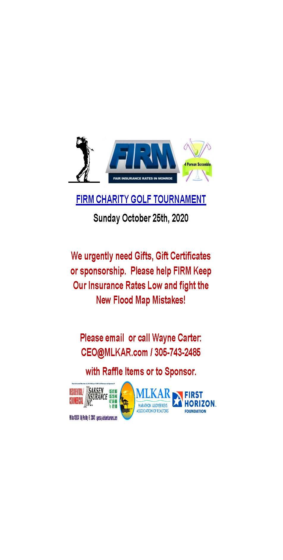 FIRM Charity Golf Tournament