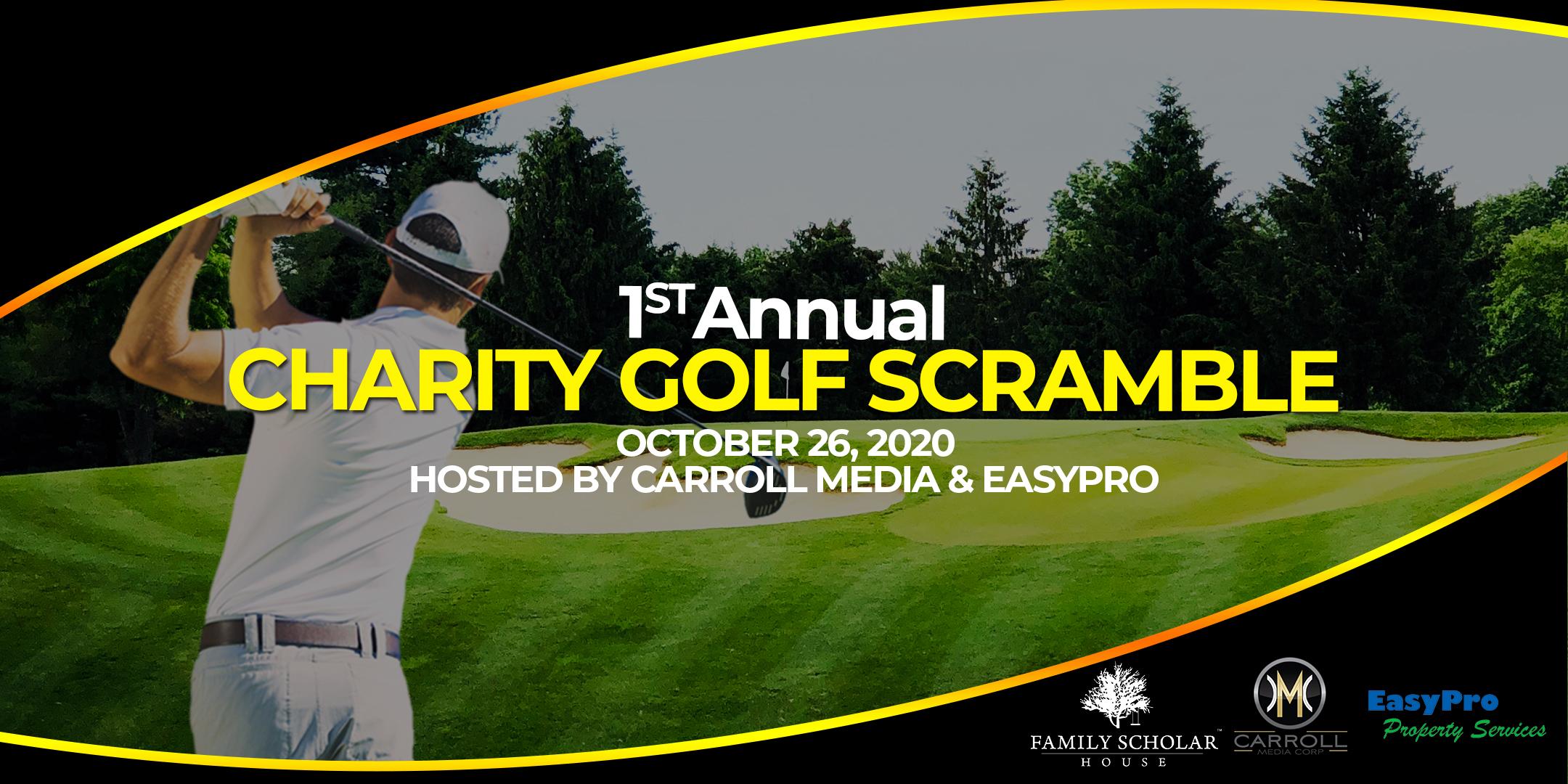 1st Annual Charity Golf Scramble - Hosted by Carroll Media and EasyPro