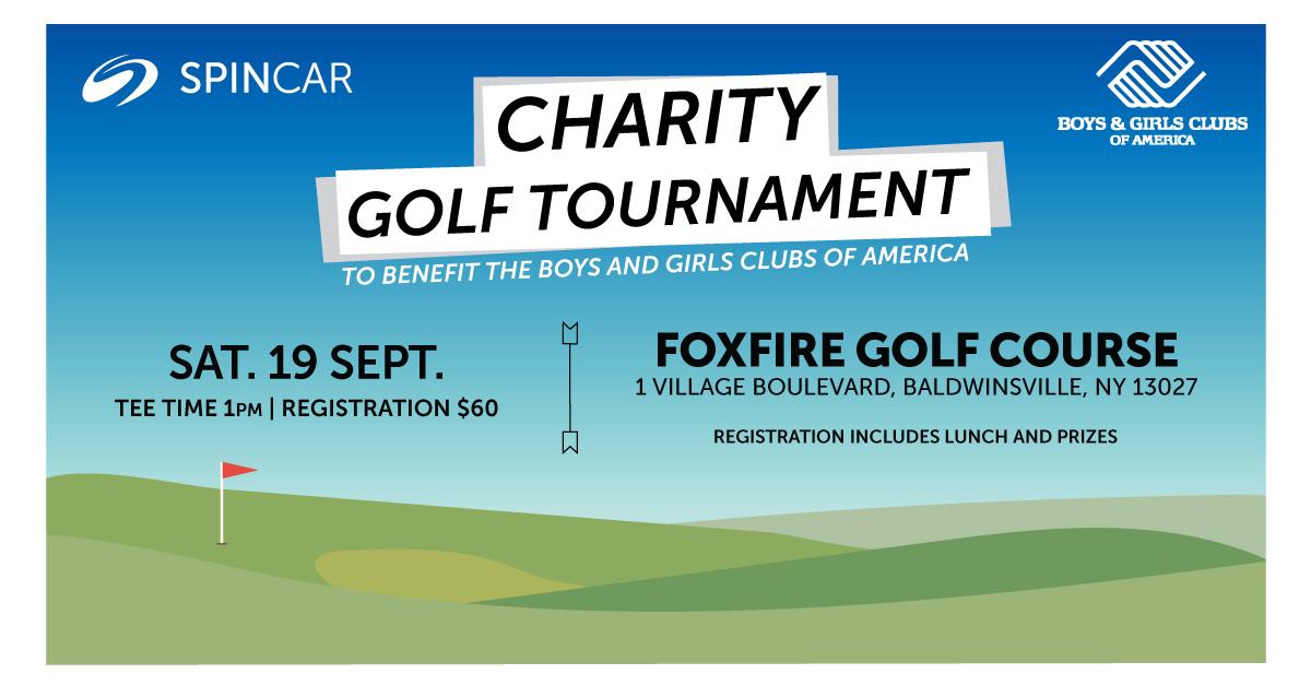 Charity Golf Tournament to benefit the Boys and Girls Clubs of America