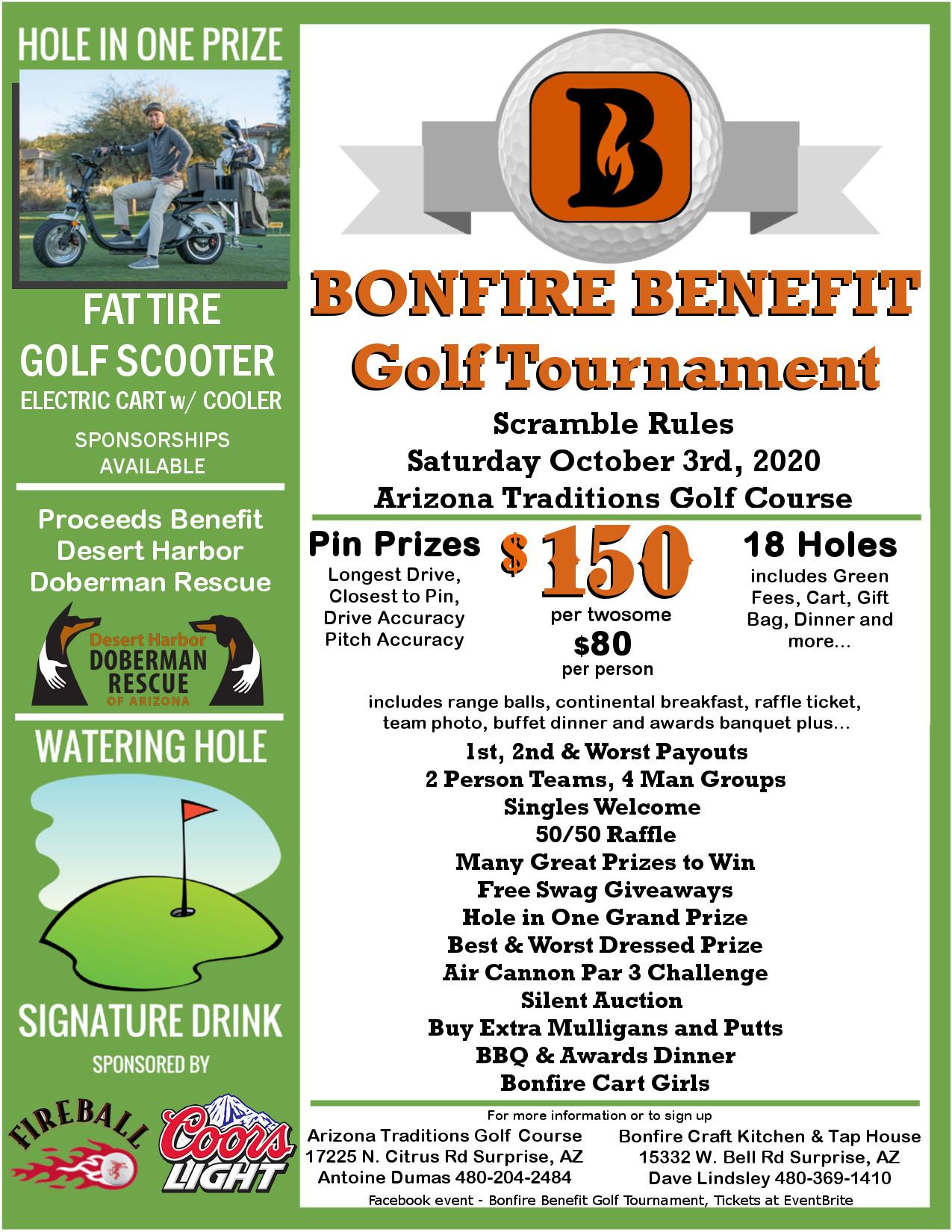 Bonfire Benefit Golf Tournament