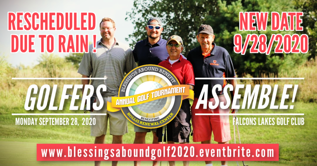 BLESSINGS ABOUND GOLF BENEFIT - 2020