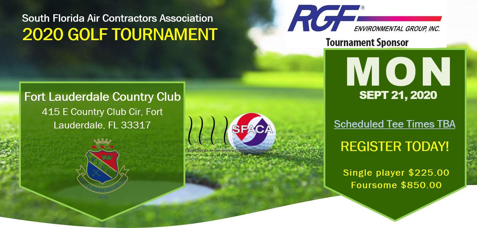 SFACA Annual Golf Tournament