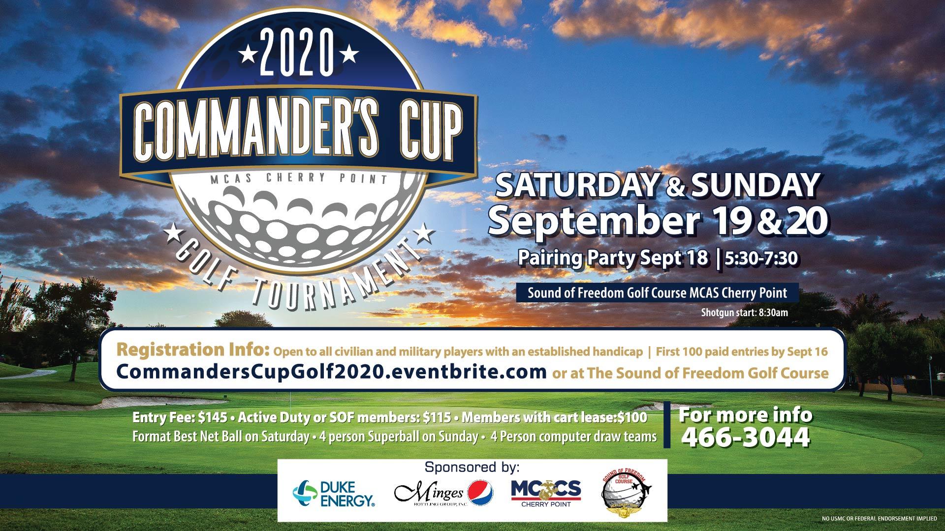 MCAS Cherry Point Commander's Cup Golf Tournament 2020