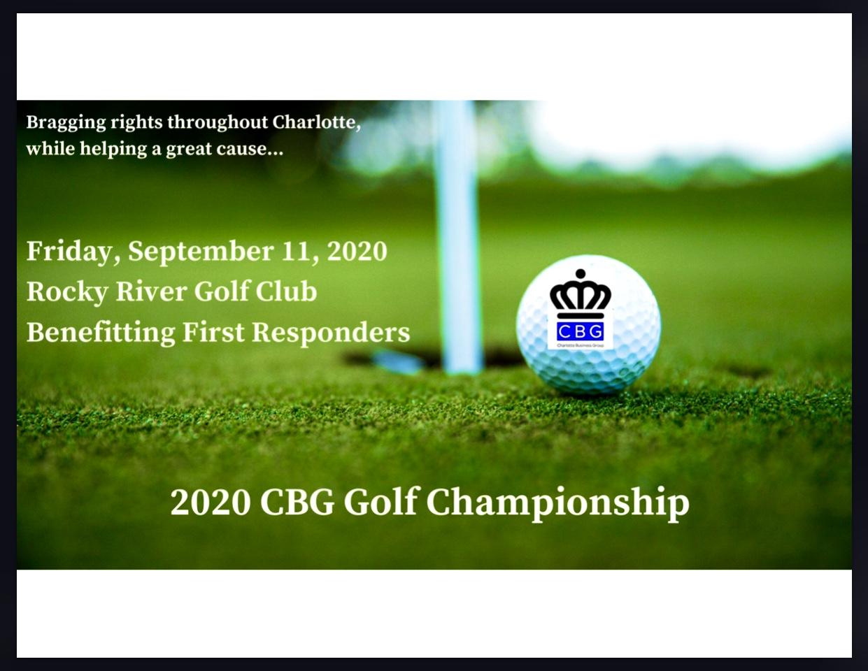 2020 Charlotte Business Group Golf Championship: Help 1stResponders on 9/11