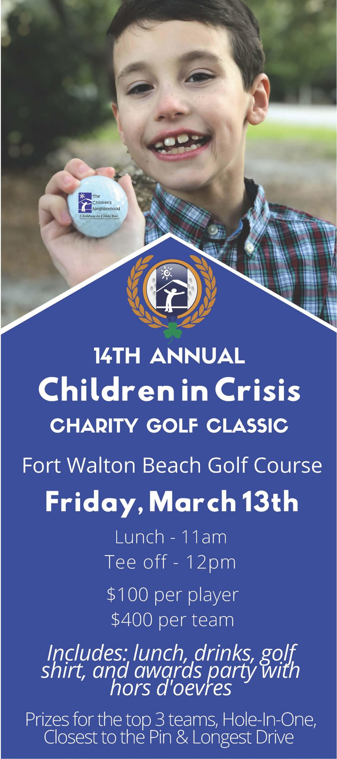 15th Annual Children in Crisis Charity Golf Tournament