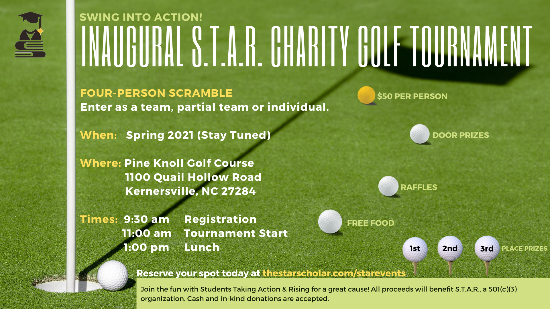 Inaugural S.T.A.R. Charity Golf Tournament