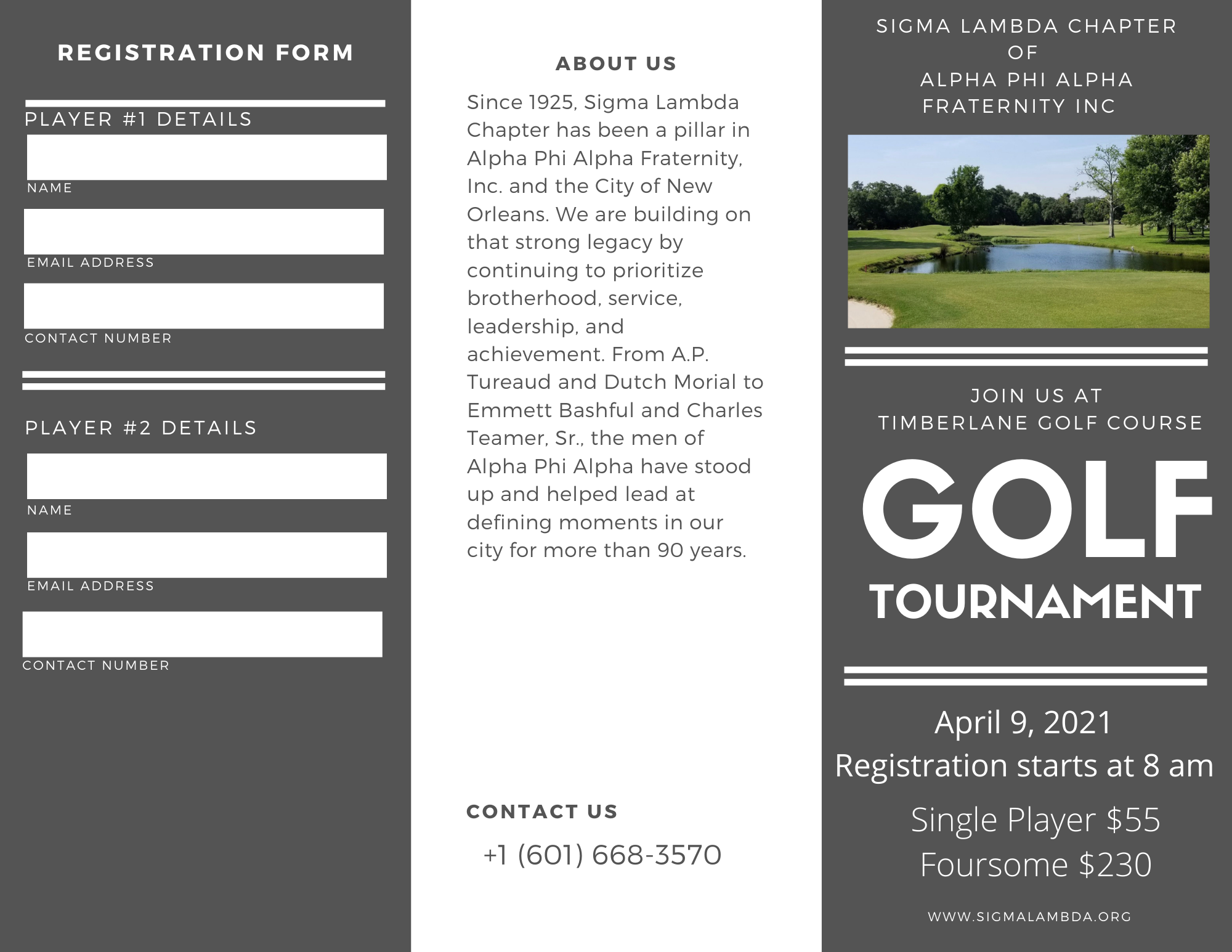 Sigma Lambda Golf Tournament