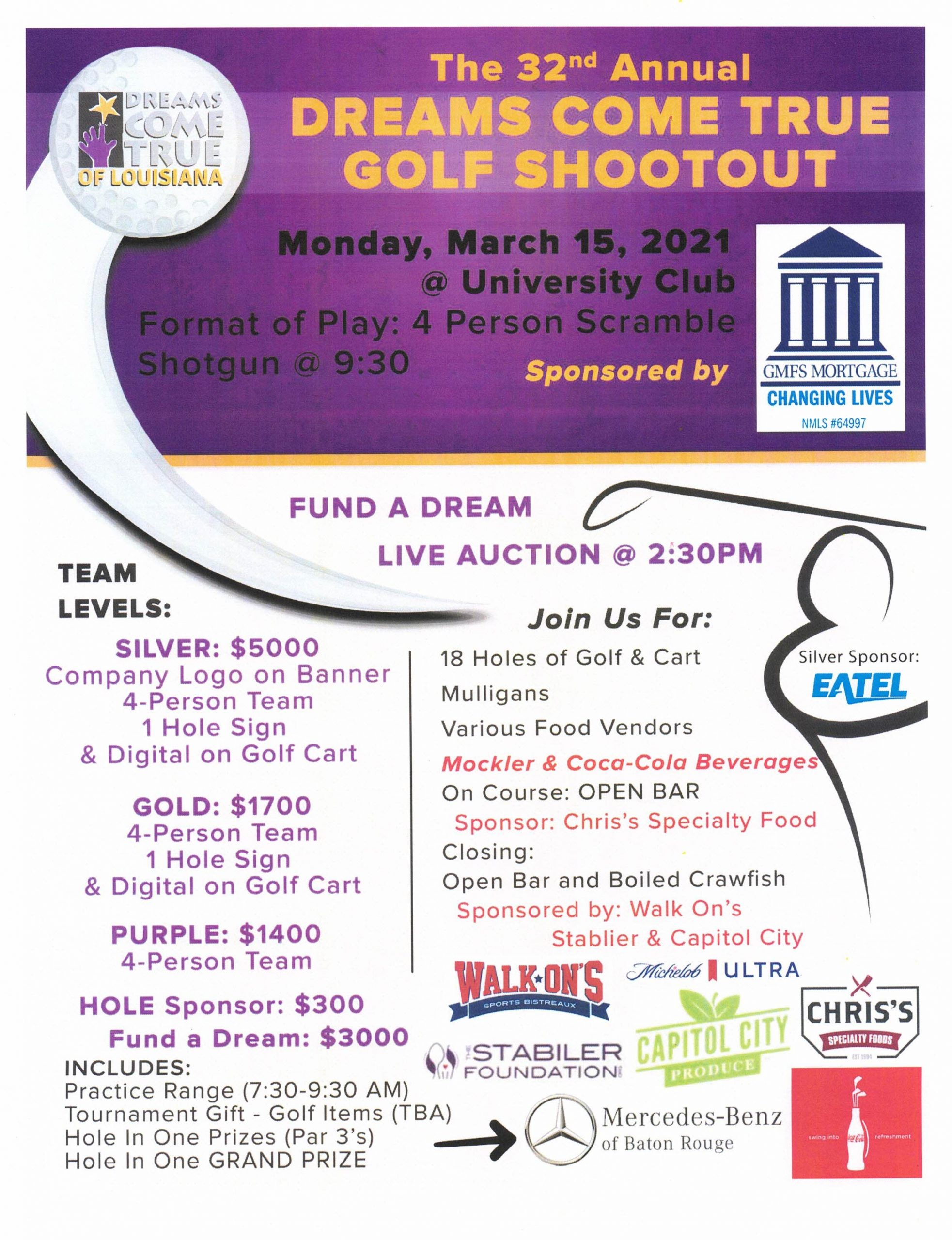 32nd Annual DCT Golf Shootout