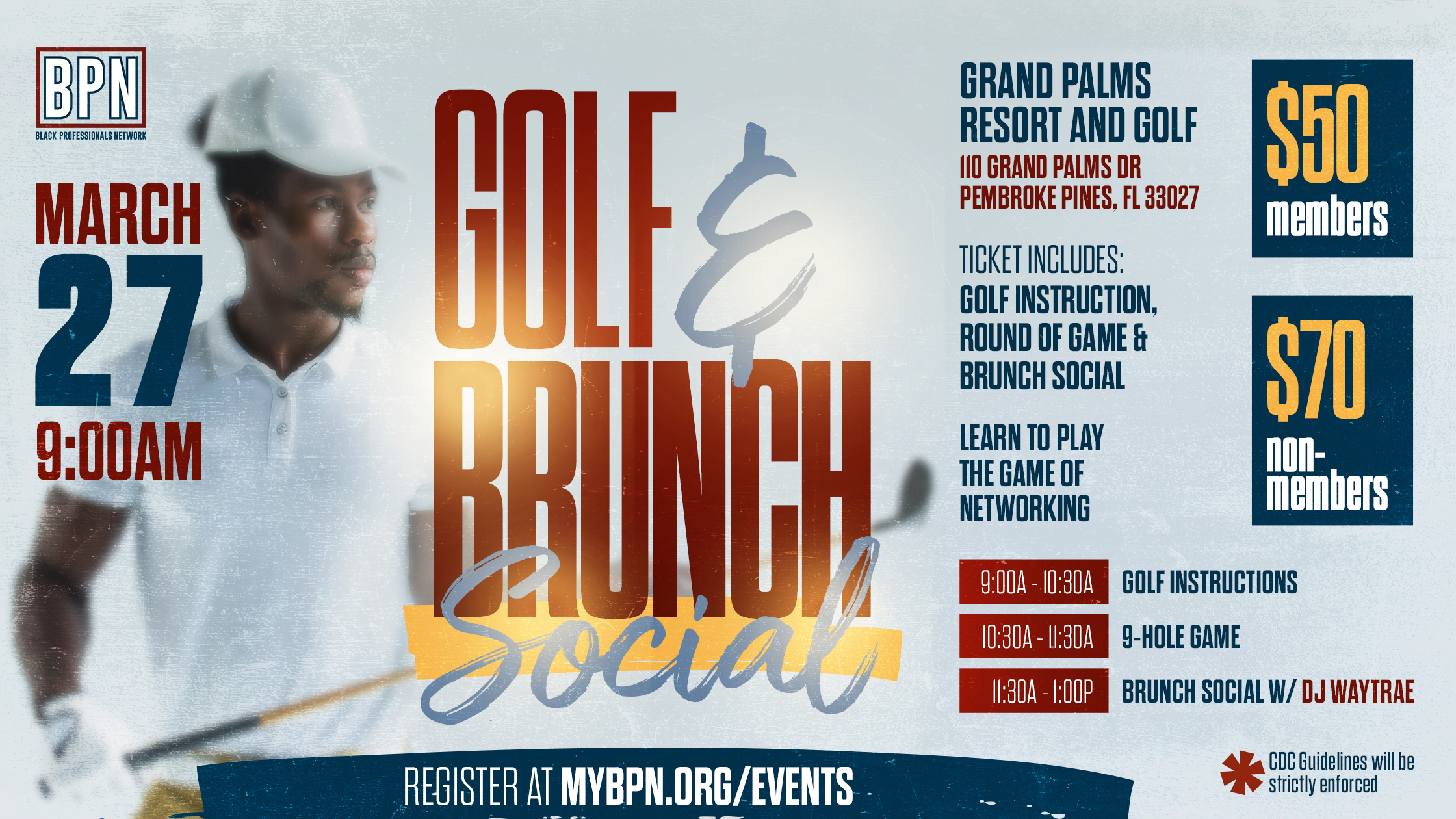 Golf and Brunch Social