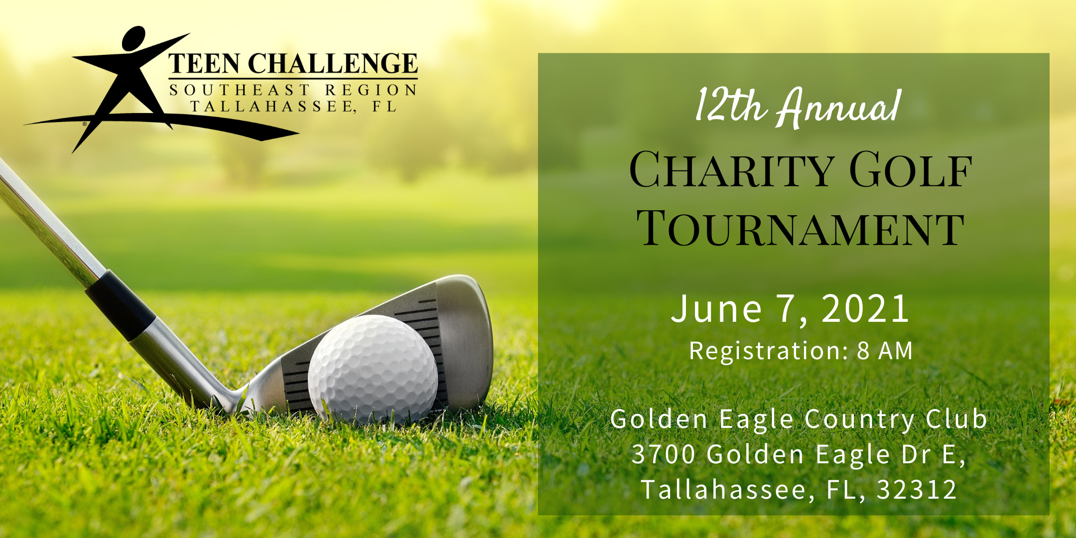 Teen Challenge Tallahassee 12th Annual Charity Golf Tournament