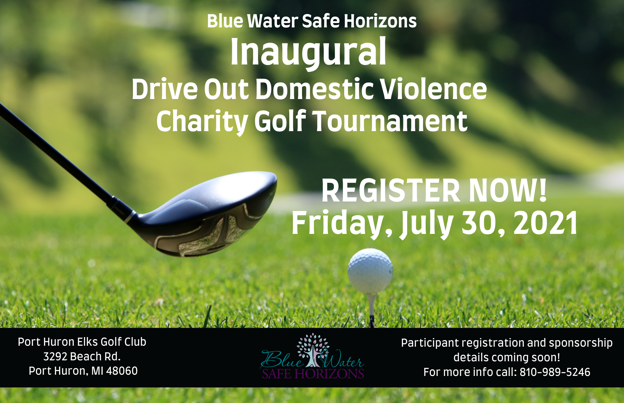 Blue Water Safe Horizons Drive Out Domestic Violence Charity Golf Outing