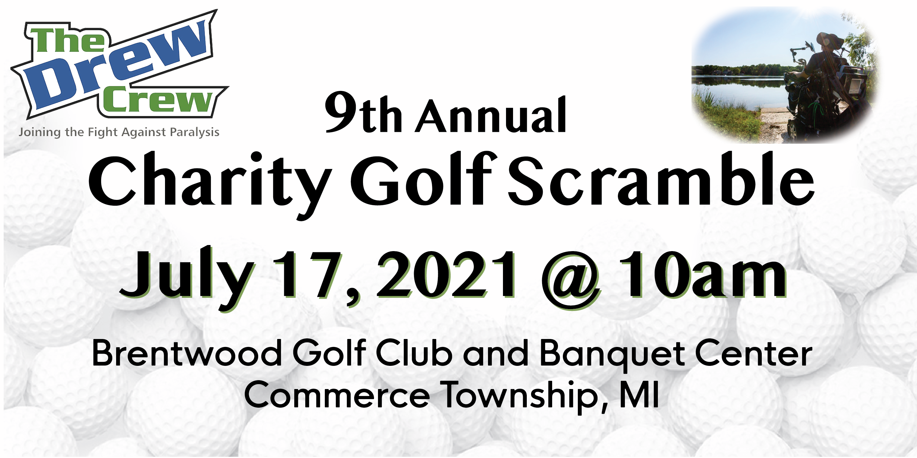 9th Annual Charity Golf Scramble presented by The Drew Crew