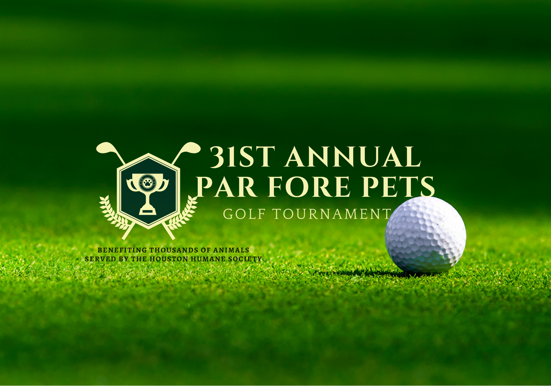 31st Annual Par Fore Pets Charity Golf Tournament