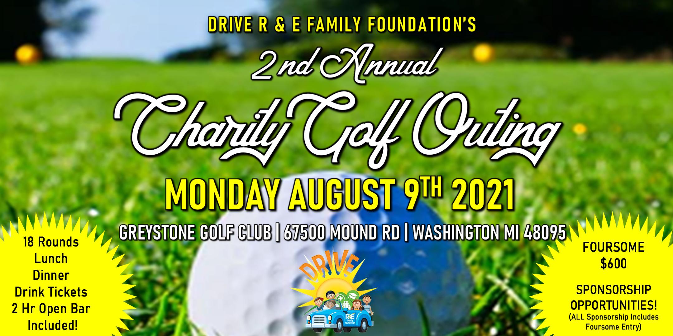 DRIVE - 2nd Annual Charity Golf Outing