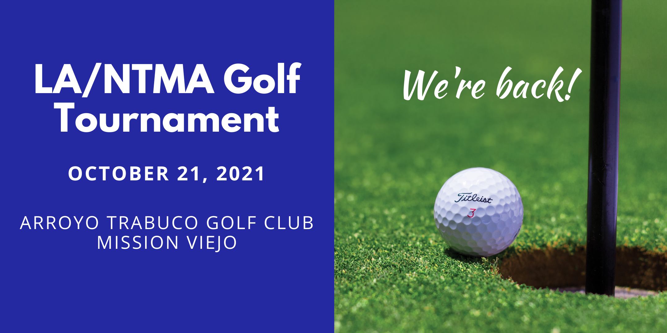 LA/NTMA 2021 Annual Golf Fundraiser