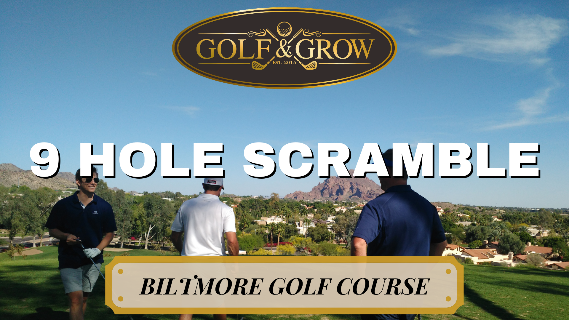 9 Hole Wednesday afternoon Scramble