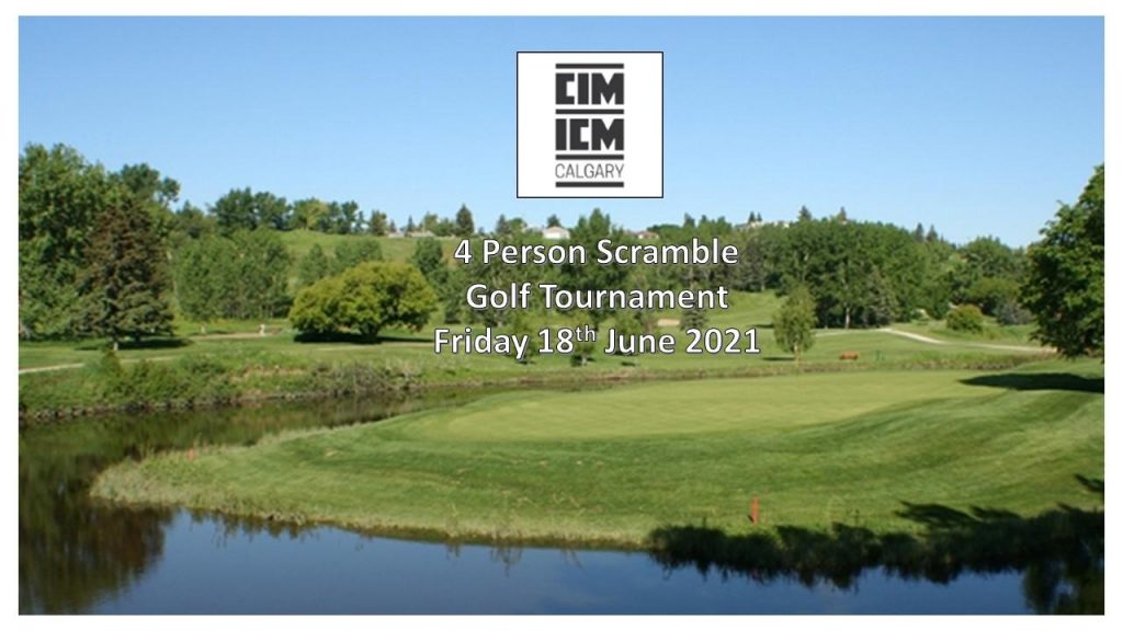 CIM Calgary Inaugural Scramble Golf Tournament 2021