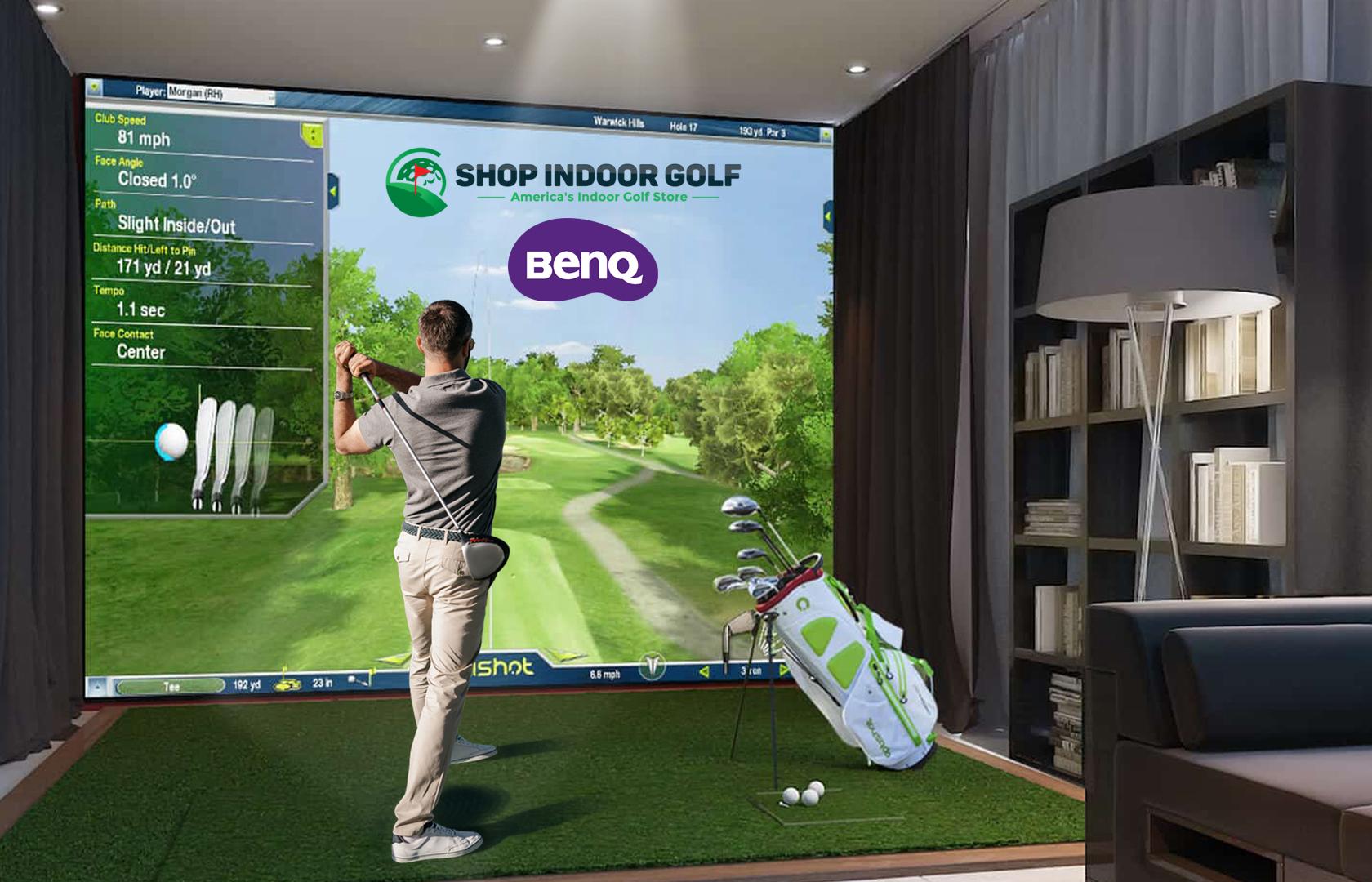 Golf Simulation Event; Launch of BenQ LU935ST Projector