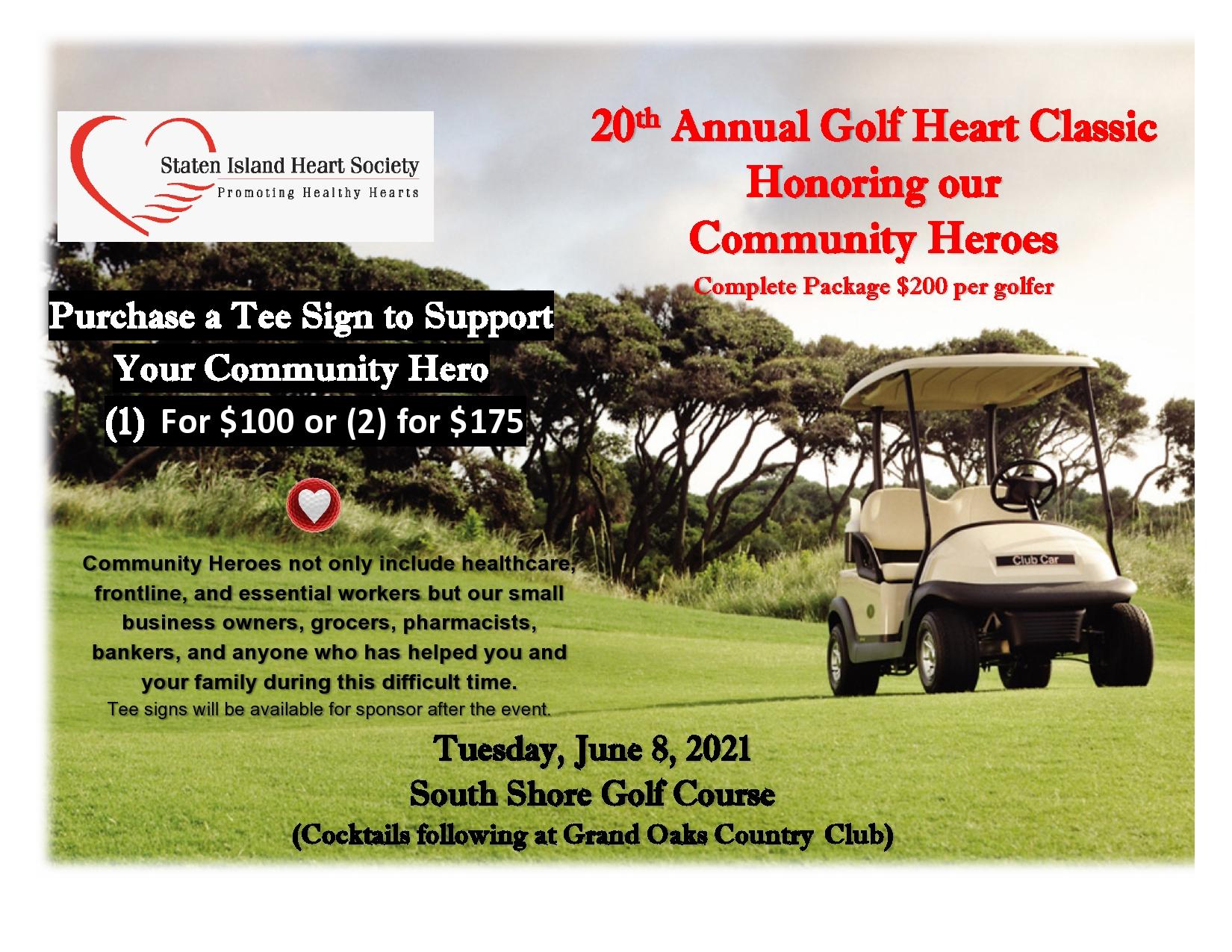 20th Annual Golf Heart Classic