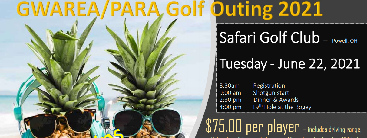 GWAREA / PARA Annual Golf Outing - 2021