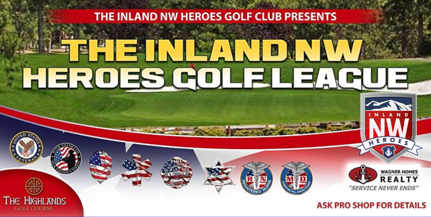 Inland NW Heroes Golf League 2021