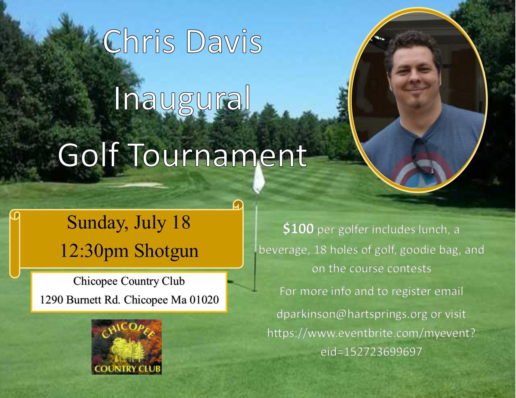 Chris Davis Memorial Golf Tournament