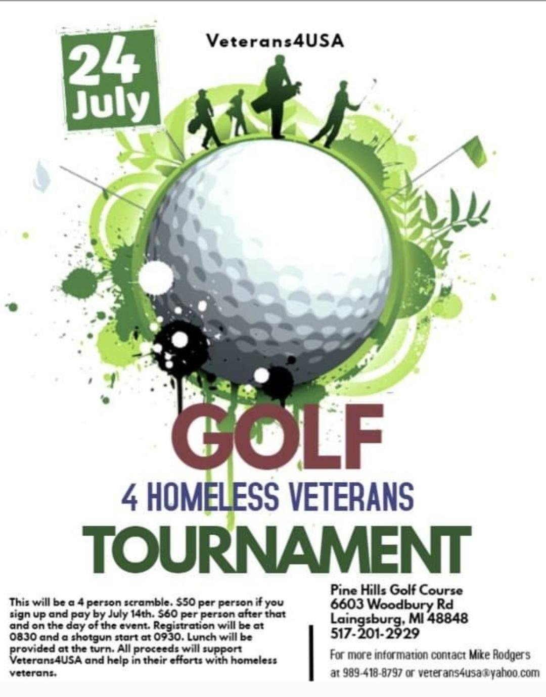 Golfing 4 Homeless Veterans