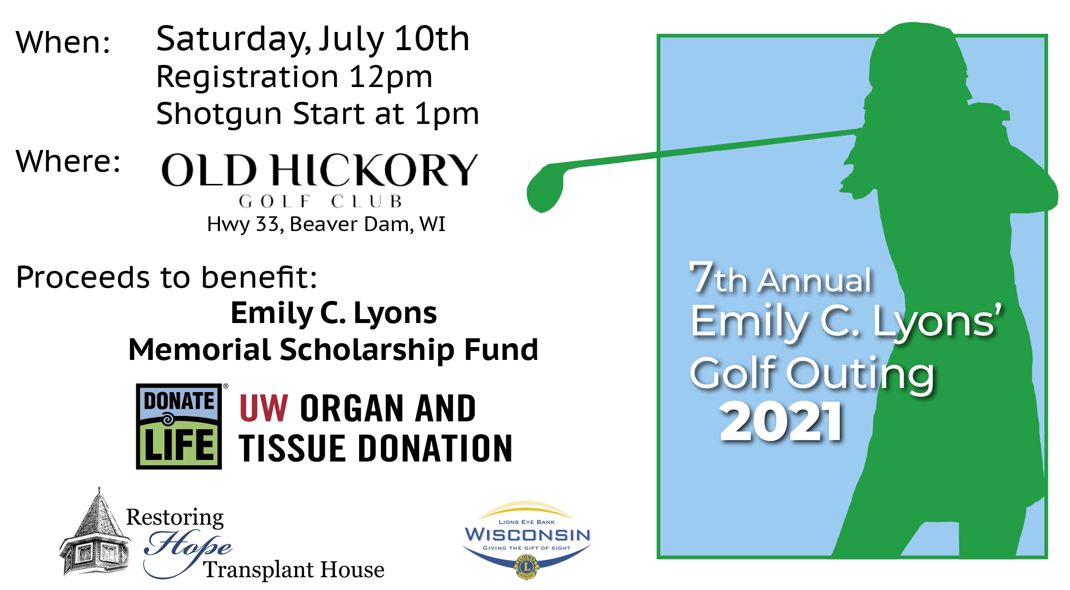 Emily C. Lyons' 7th Annual Memorial Golf Outing