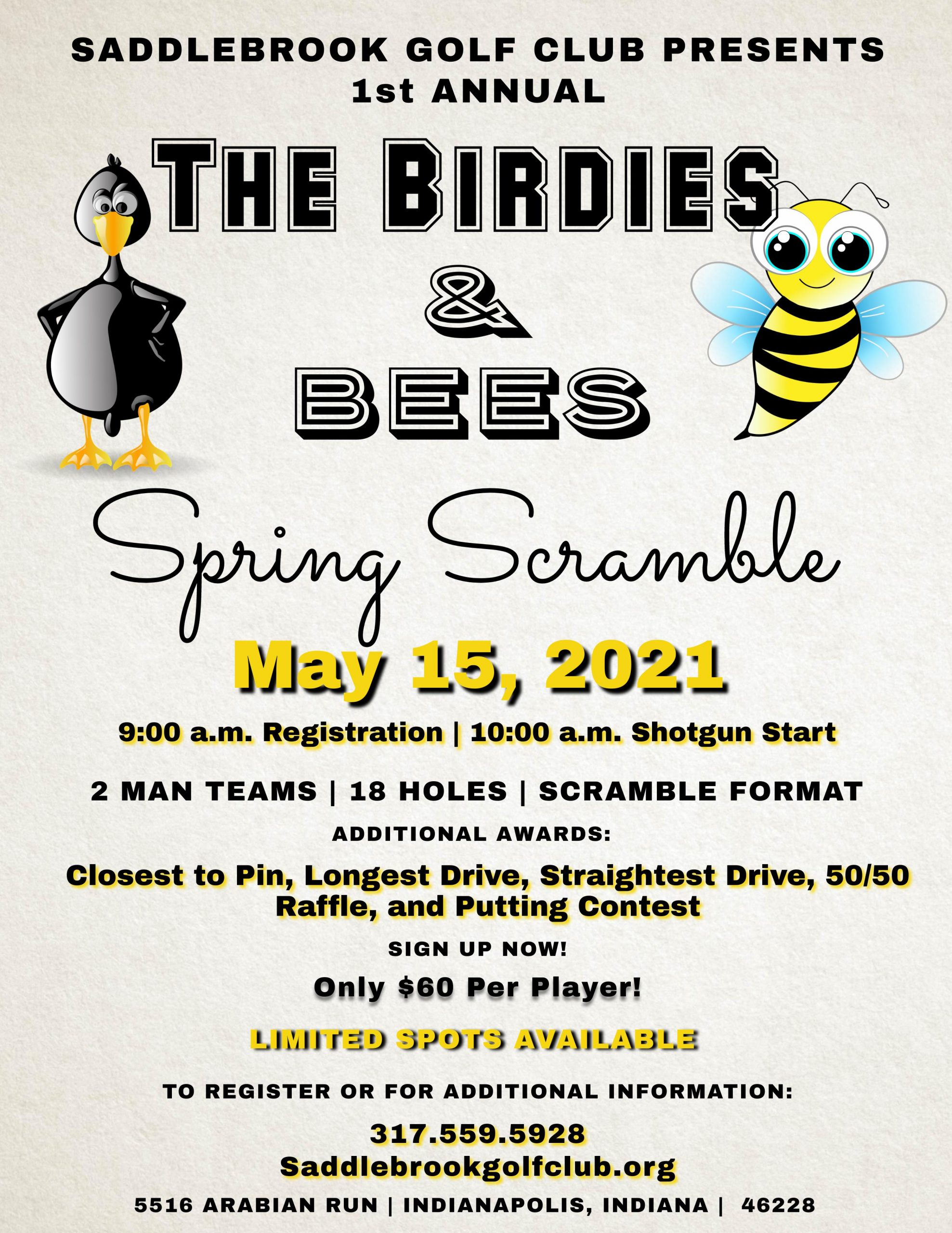 The Birdies & the Bees Golf Outing