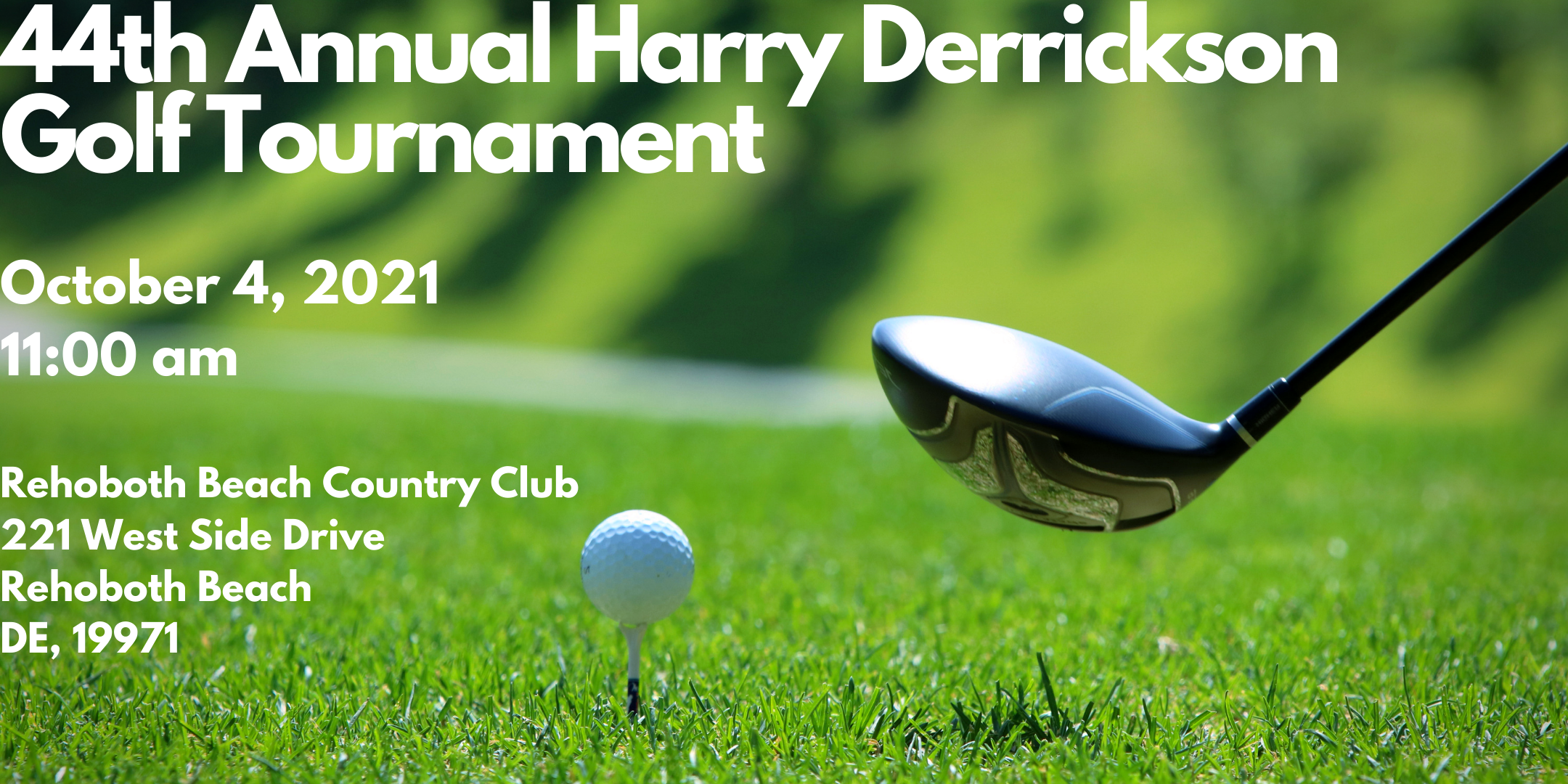 44th Annual Harry Derrickson Golf Tournament