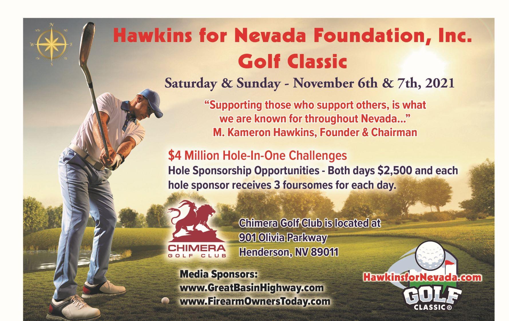 Hawkins for Nevada Golf Classic Henderson, NV