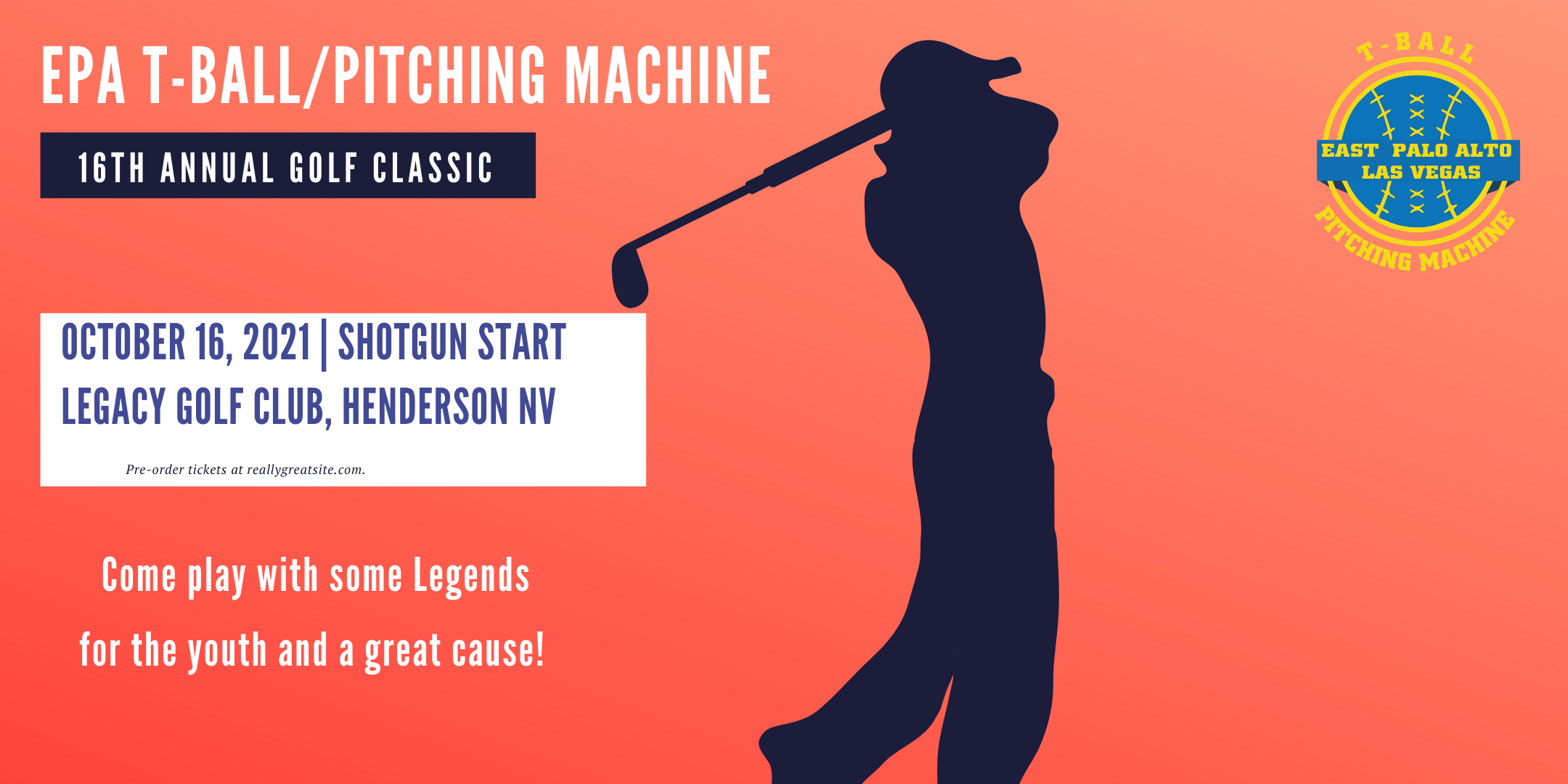 EPA T-Ball/Pitching Machine 16th Annual Golf Classic