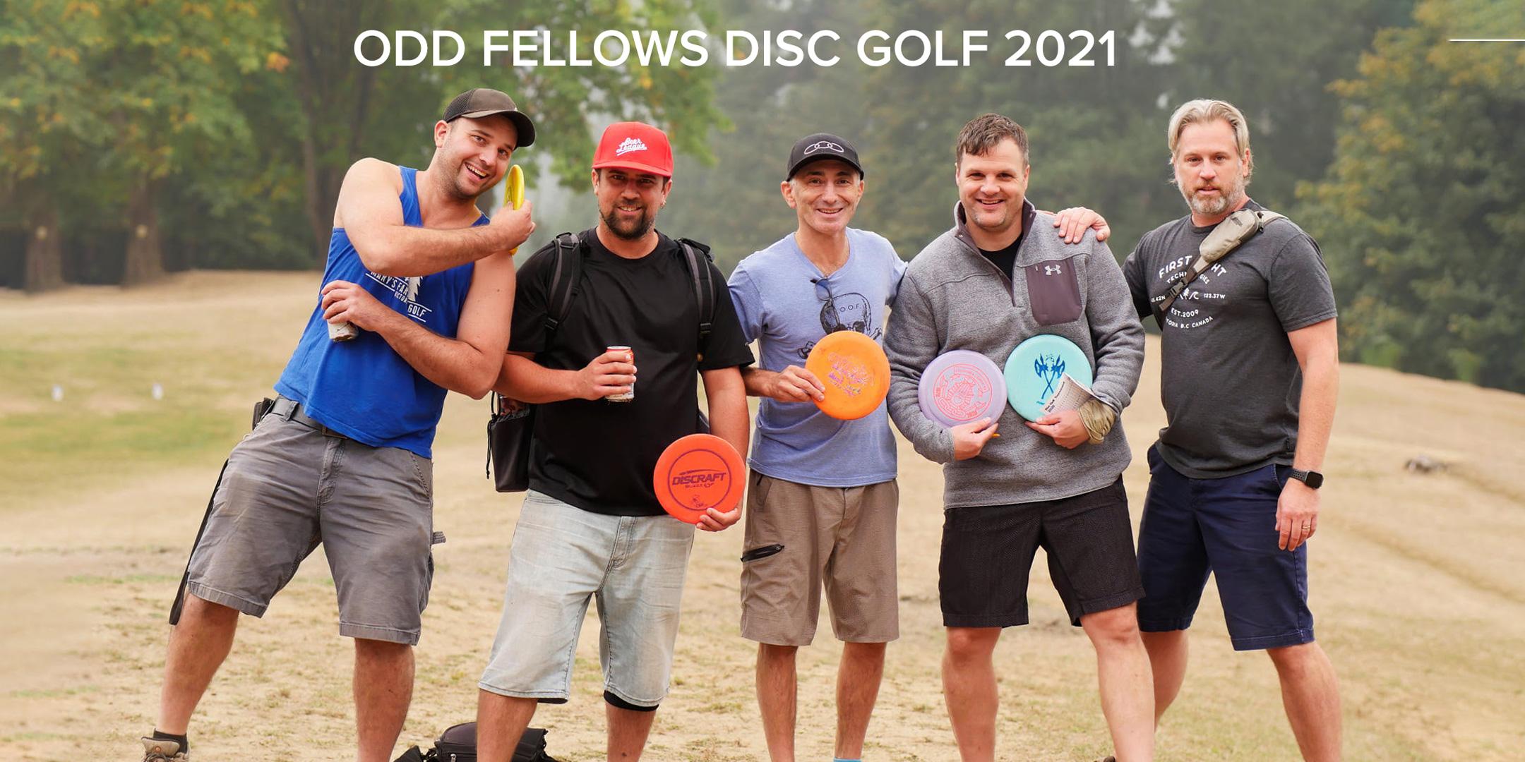 5th Annual Charity Odd Fellows Disc Golf Jamboree September 11, 2021
