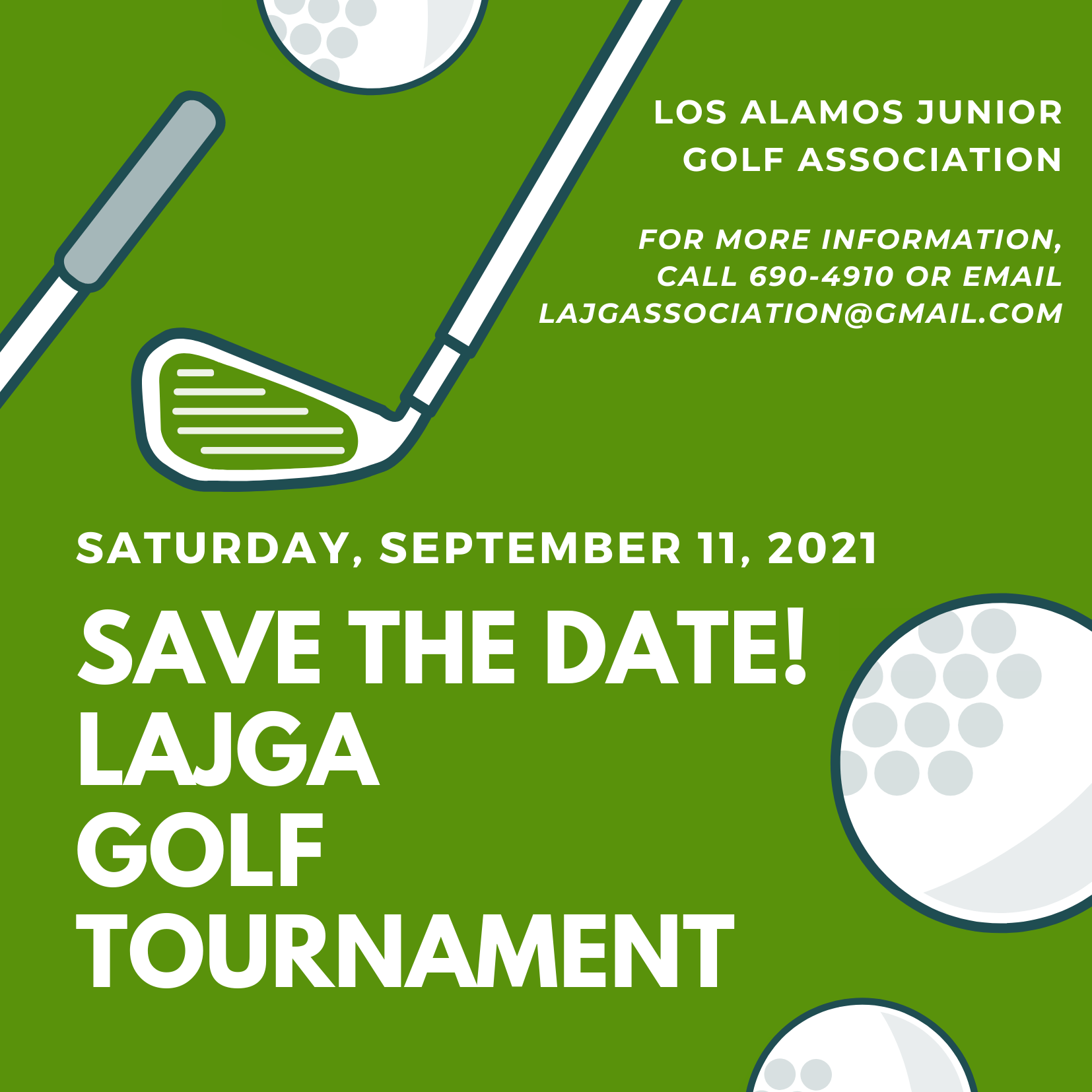 LAJGA Annual Fundraiser Golf Tournament