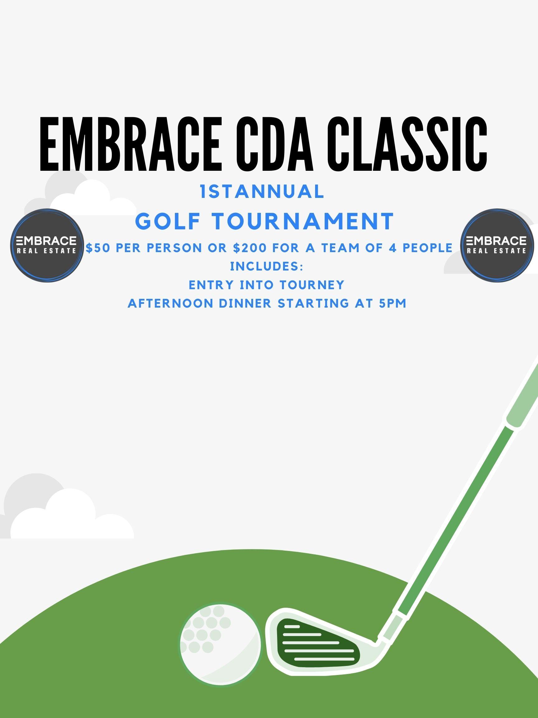 Embrace CDA Classic Golf Tournament