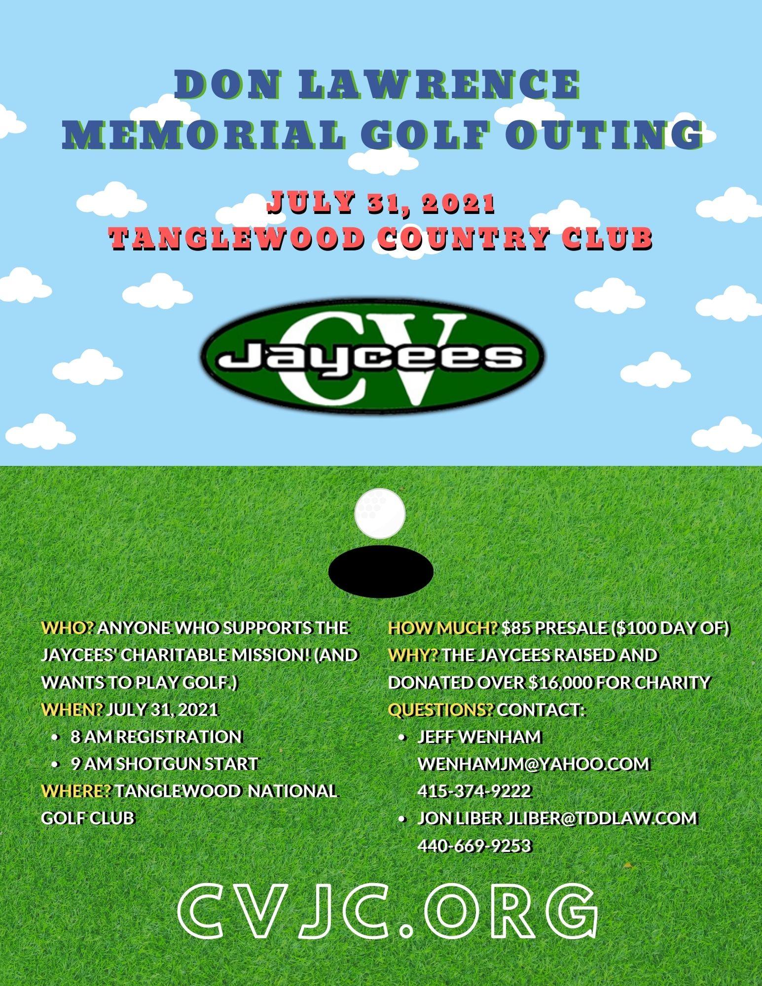 2021 Don Lawrence Memorial Golf Outing