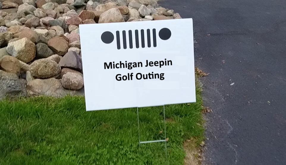 Michigan Jeepin Golf Outing September 12th, 2021