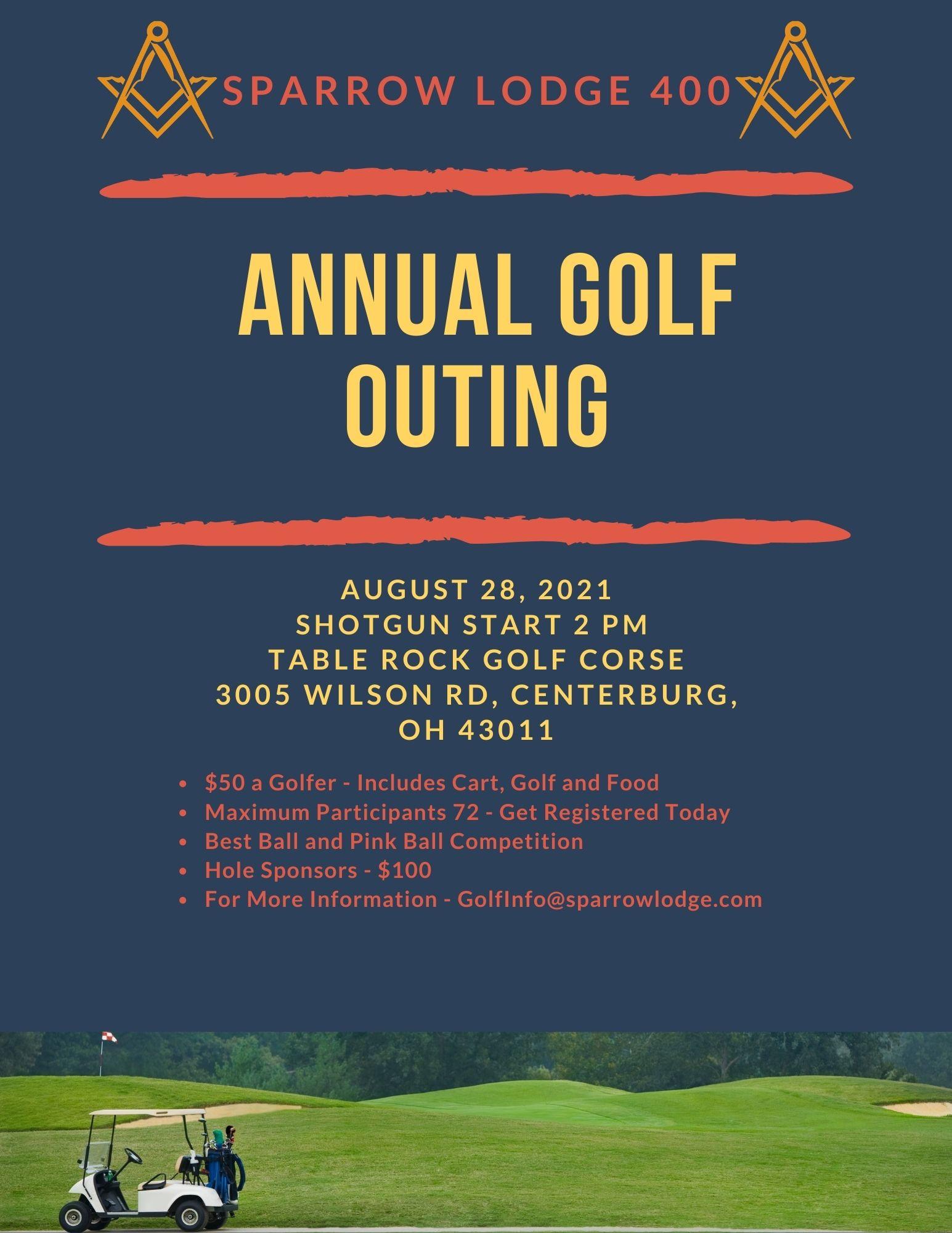 Sparrow Lodge 400 Golf Outing