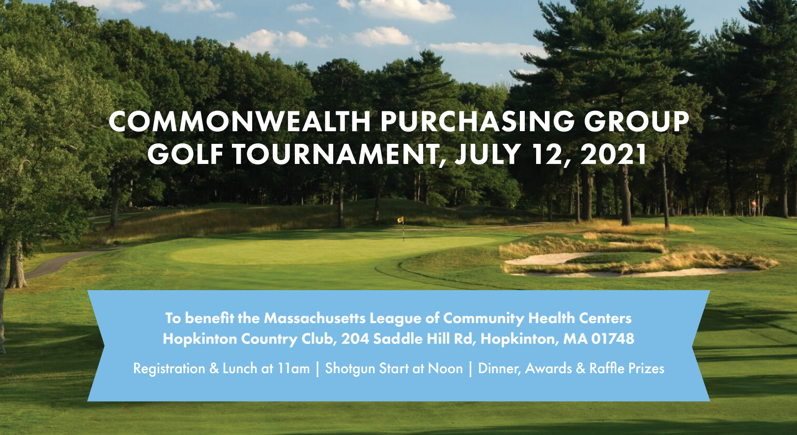 CommonWealth Purchasing Group Golf Tournament