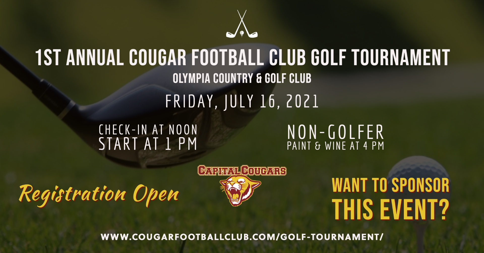 Cougar Football Club 1st Annual Golf Tournament