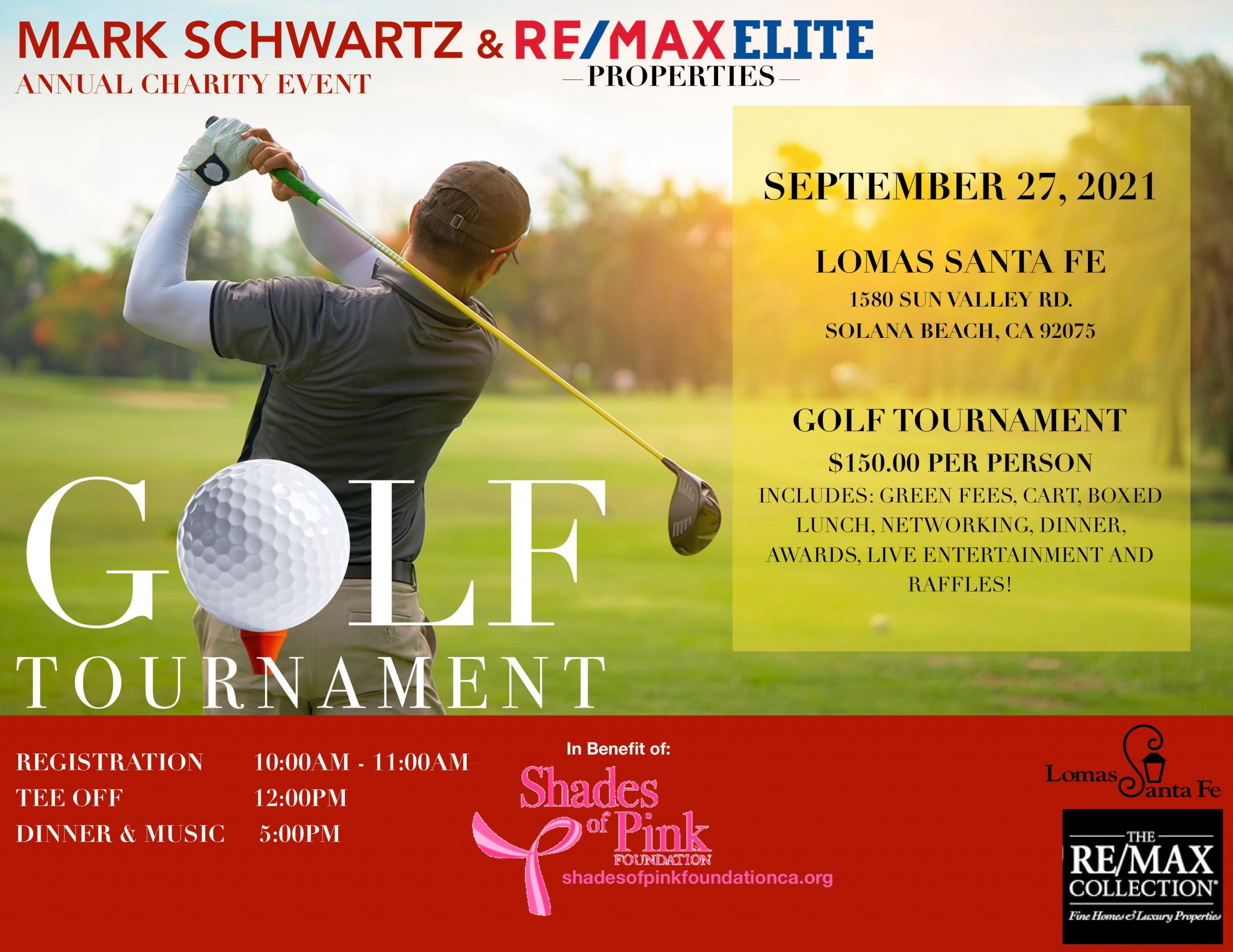 RE/MAX Elite Properties RSF "Annual" Charity Golf Tournament