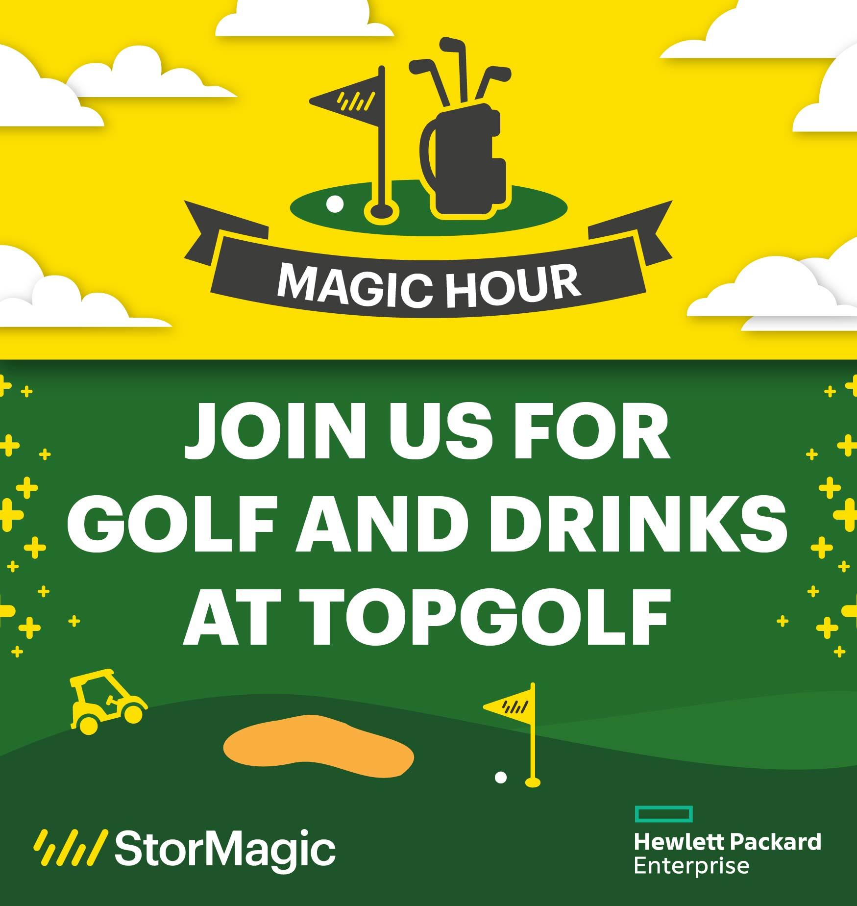 Top Golf with StorMagic and HPE