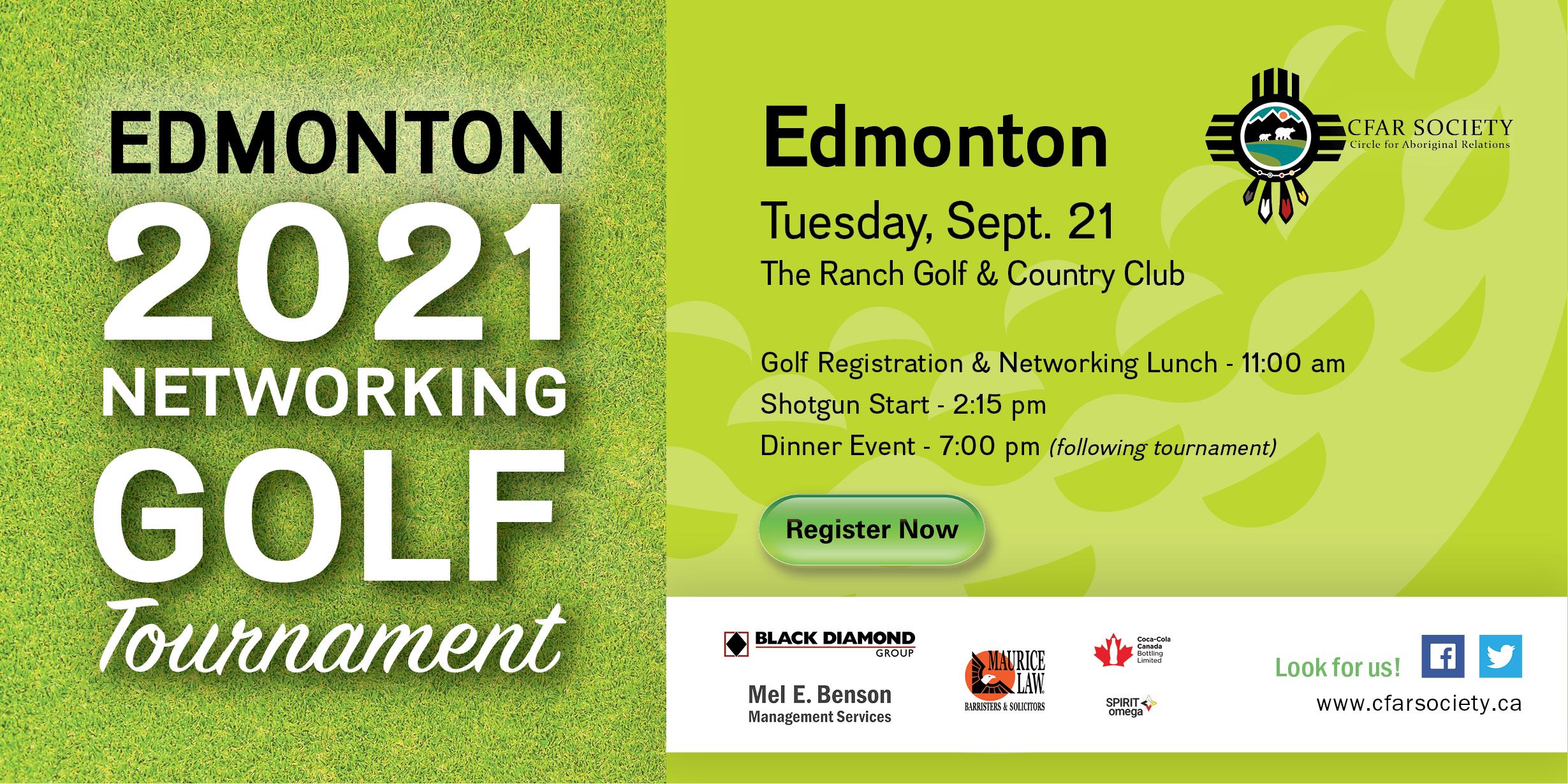 CFAR Society's 2021 Networking Golf Tournament - EDMONTON