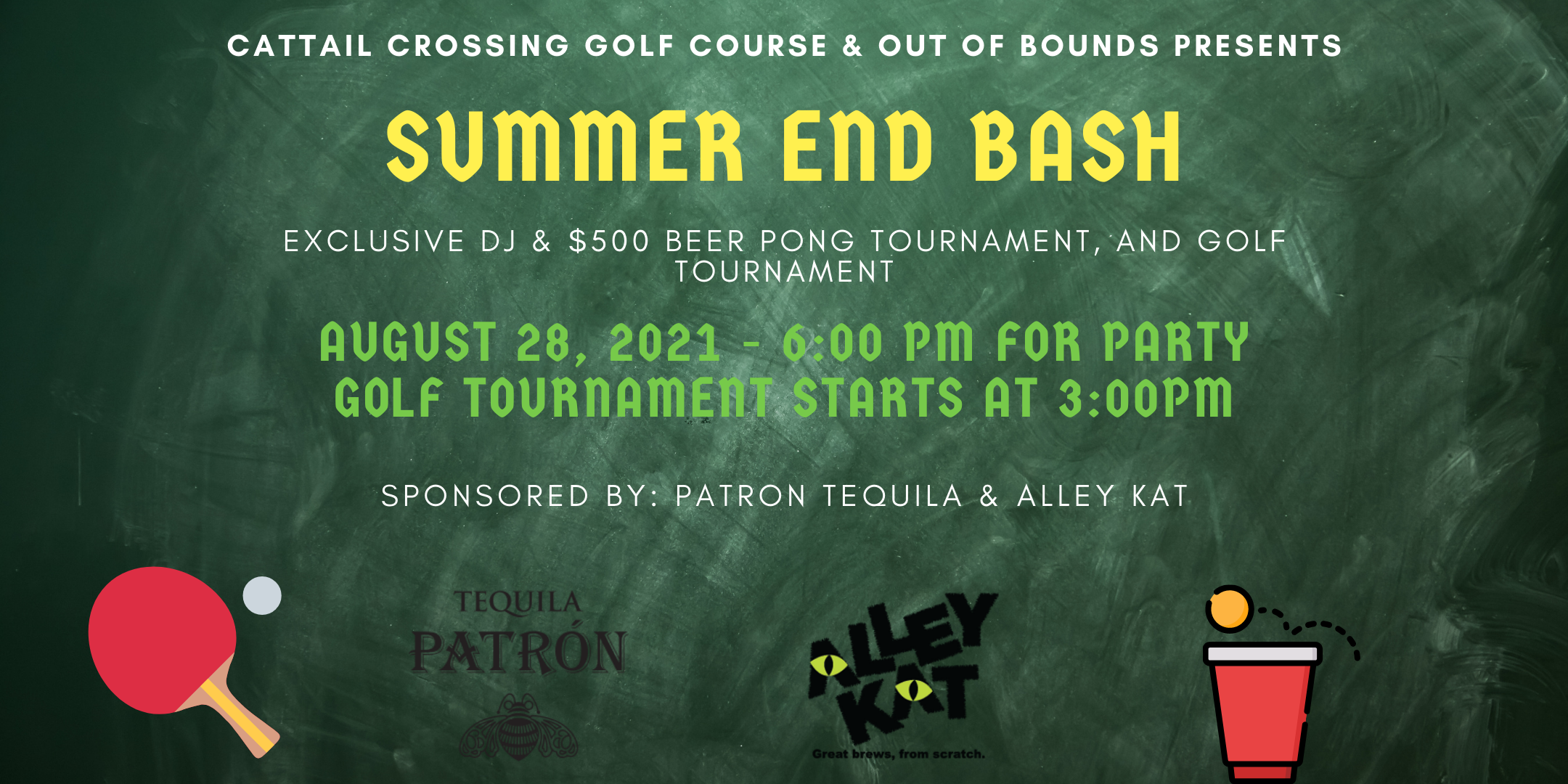 Summer End Bash at the Cattail Crossing Golf & Winter club