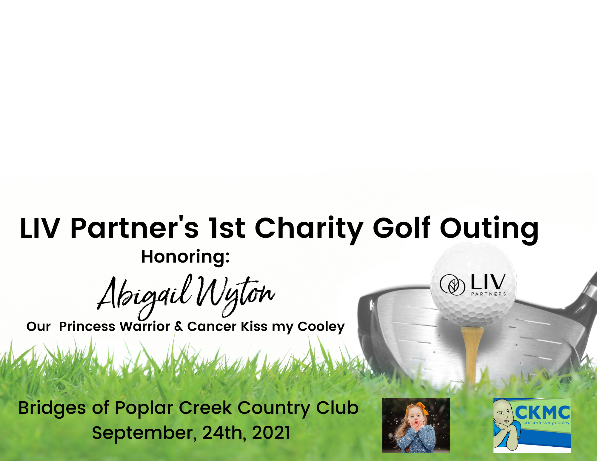 LIV Partners is excited to Invite you to our 1st Annual Charity Golf Outing