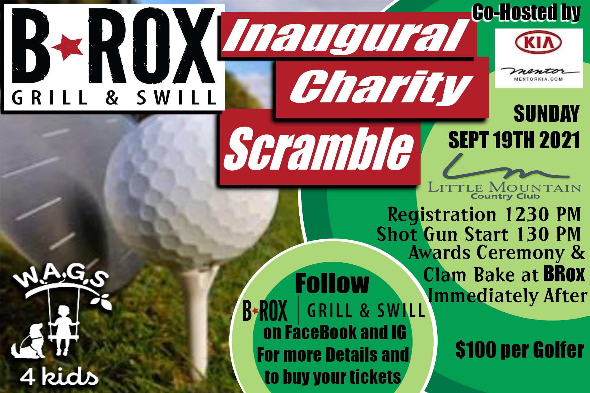 B Rox Inaugural Charity Golf Scramble
