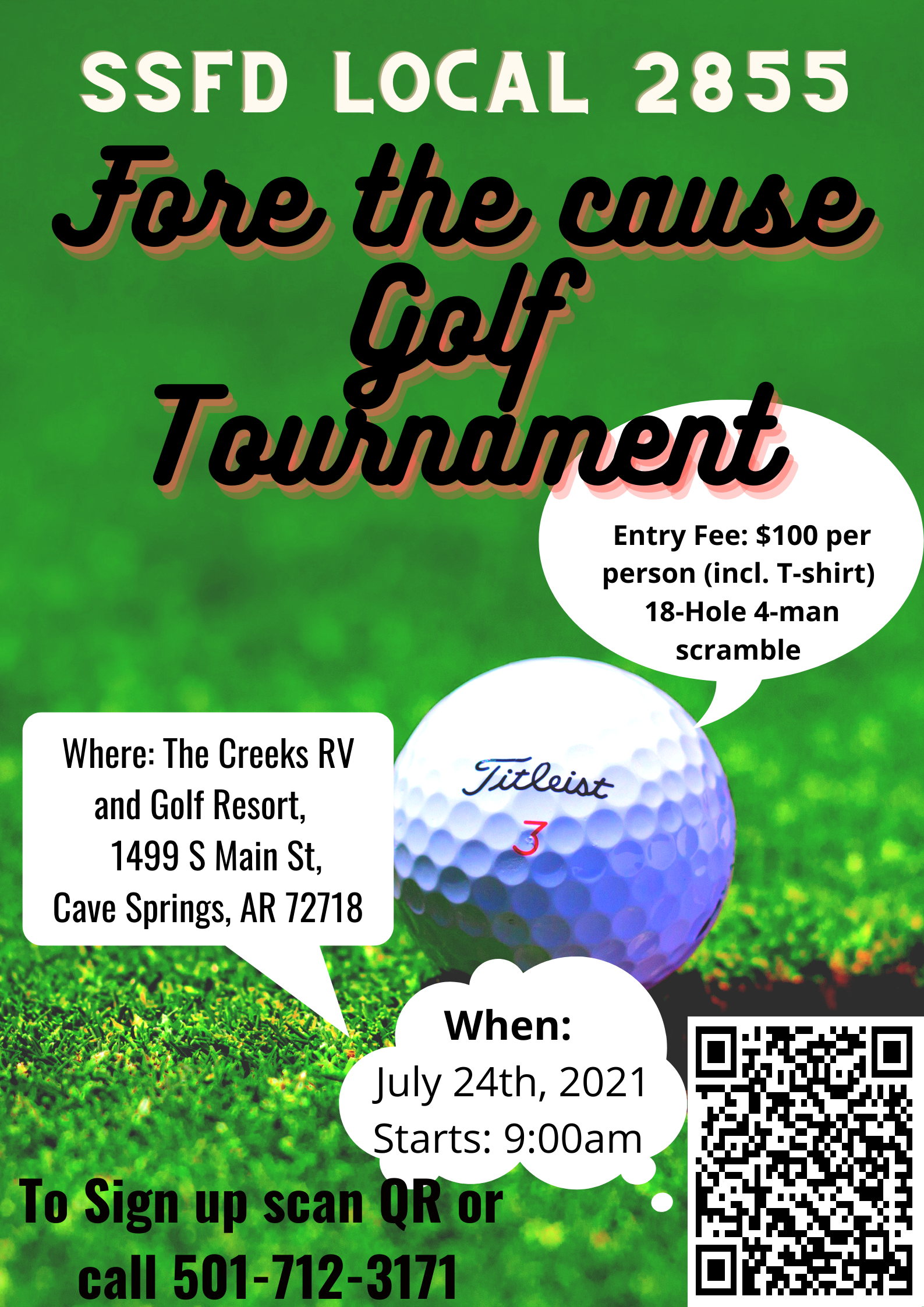 Second Annual Fore the Cause Golf Tournament