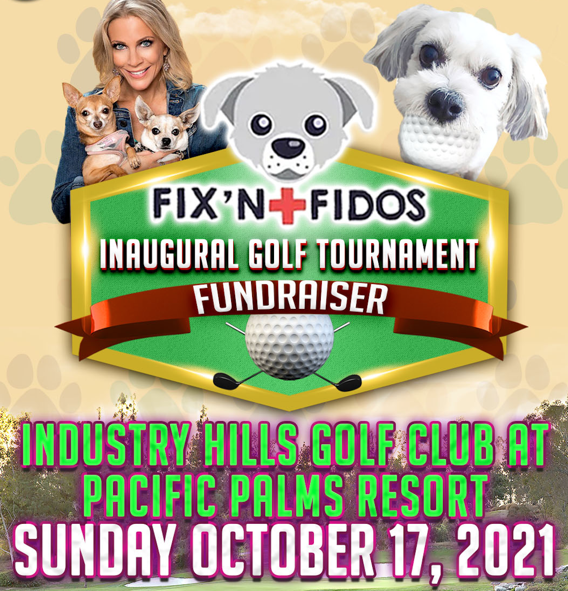 Fix'n Fidos Inaugural Golf Tournament Fundraiser