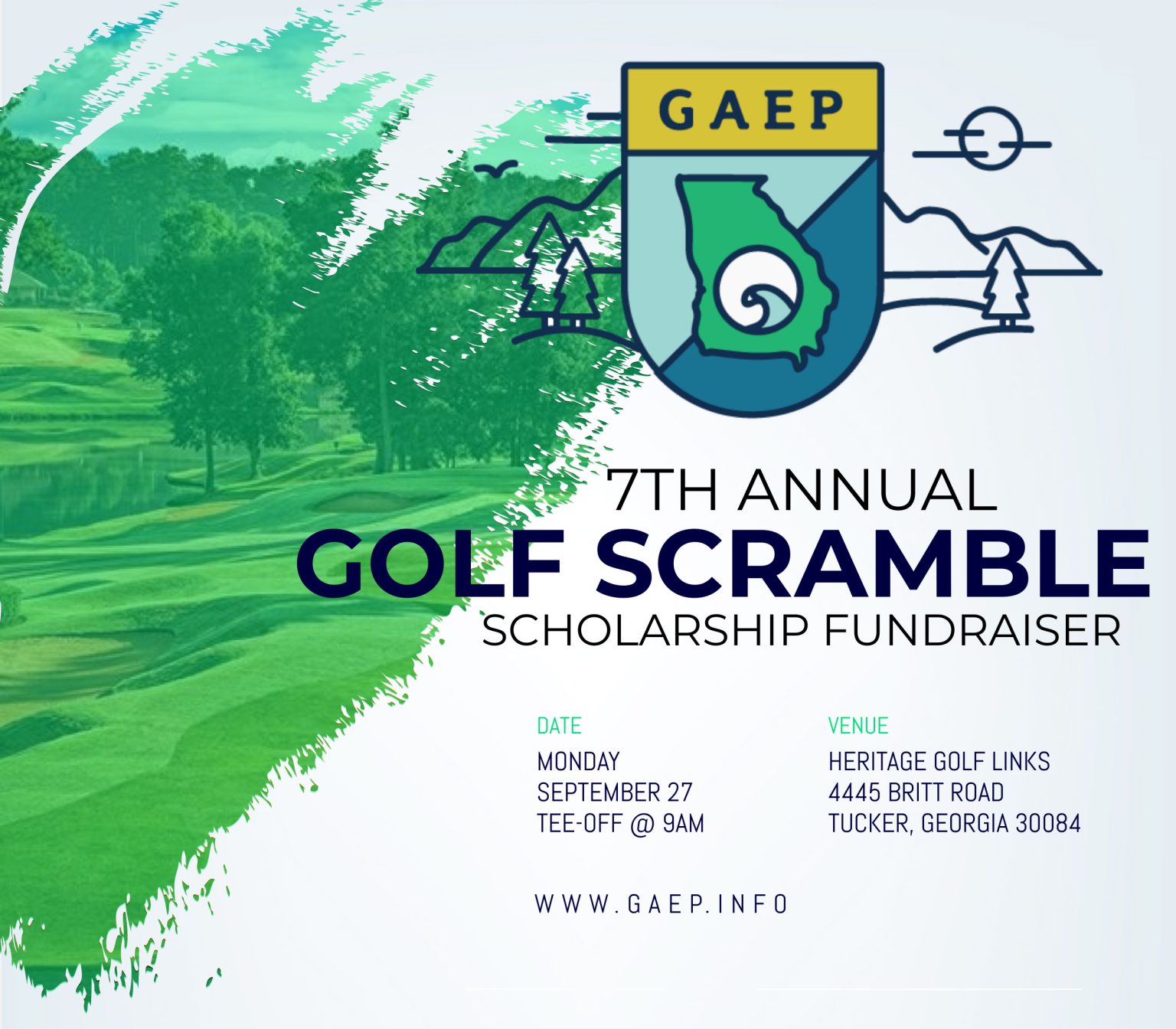 GAEP 7th Annual Golf Scramble Find Golf Tournaments